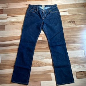 29R Gap Curvy Straight Low Rise Jeans